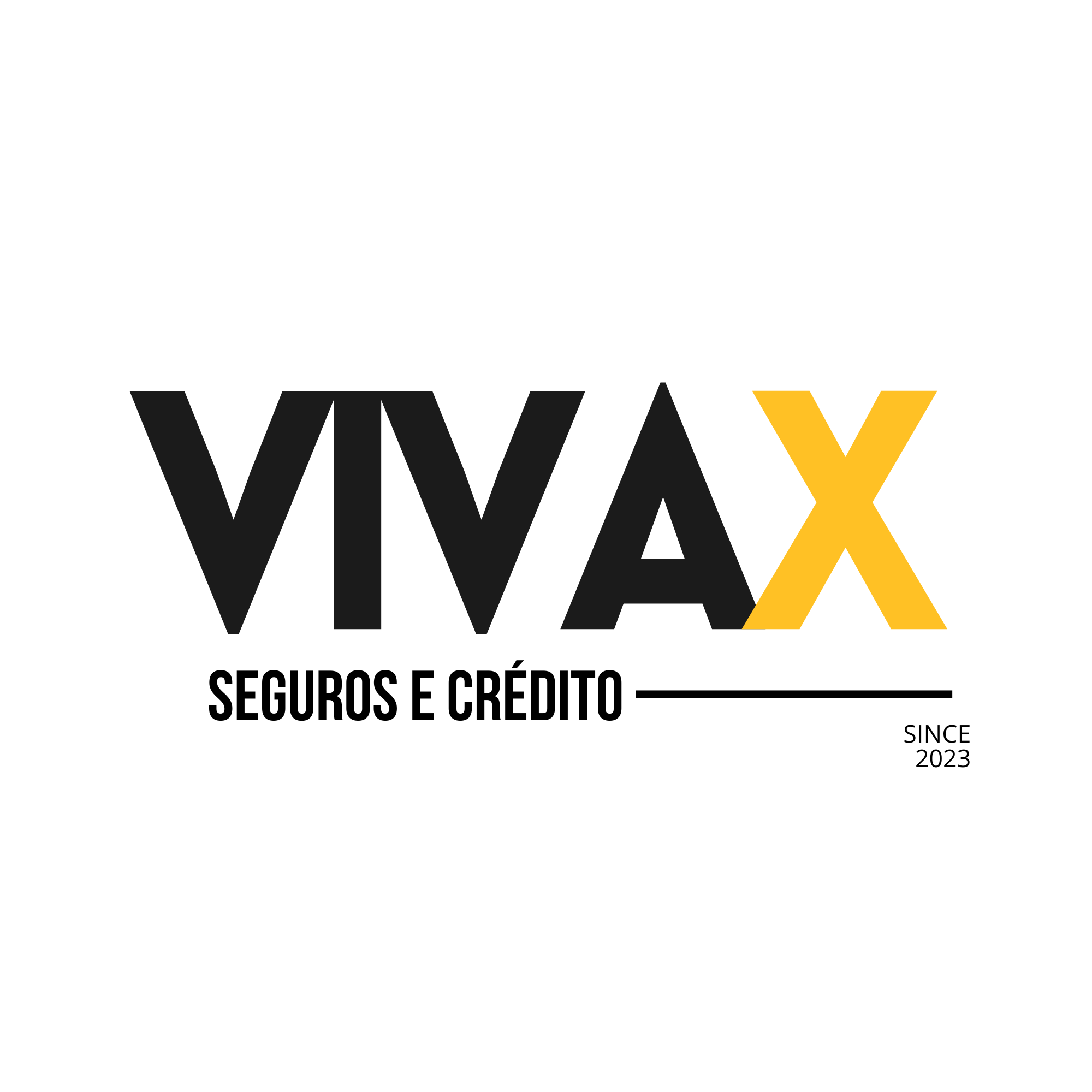 Logo Vivax Corretora — versão para fundo claro